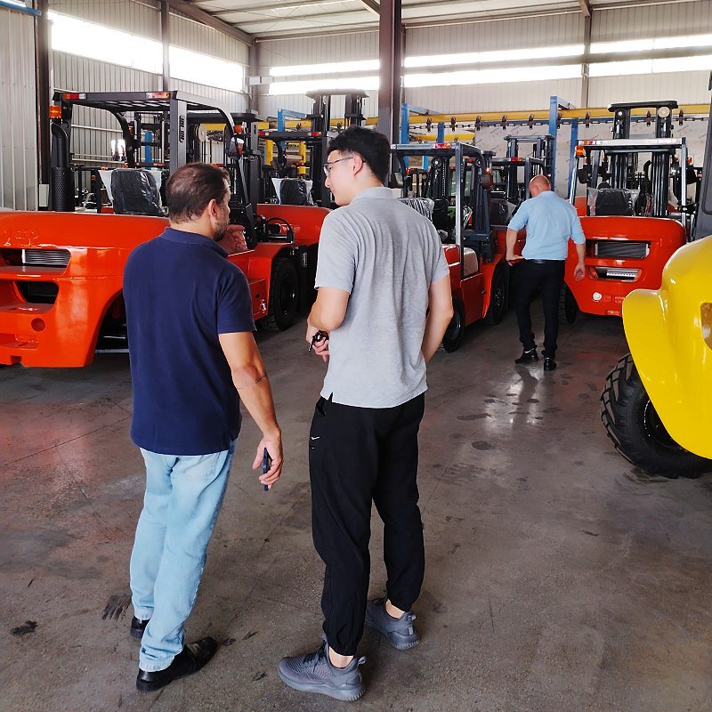 Factory tour of Brazilian customers