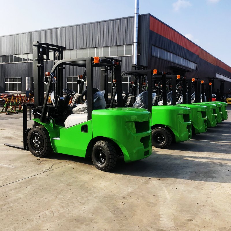 6 units of diesel forklifts will be shipped to Egypt